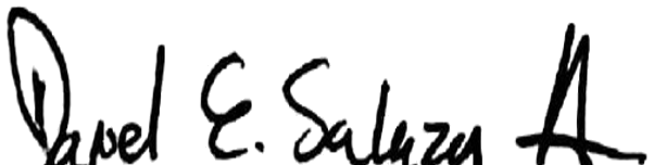 Firma Daniel Esteban Salazar Hernández